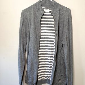 Linksoul Zip Up Sweater - Large - Grey